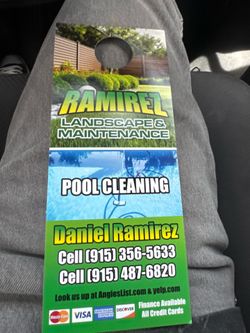 Ramirez landscaping & yard maintenance/pool cleaning service