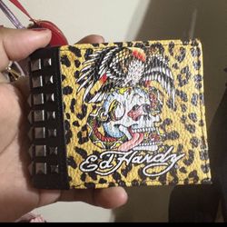 Ed Hardy Cheetah Wallet 