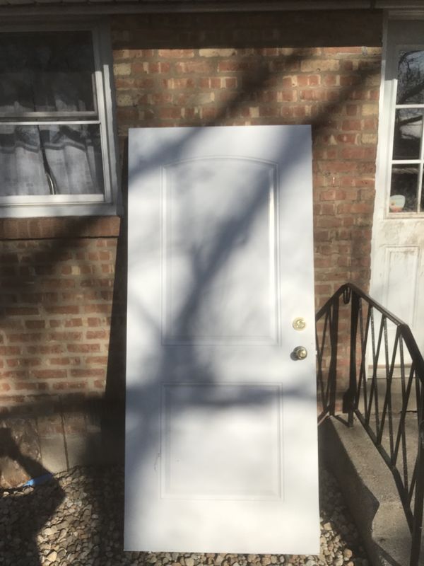 Two panel EXTERIOR/ENTRY door slab for Sale in Chicago, IL OfferUp