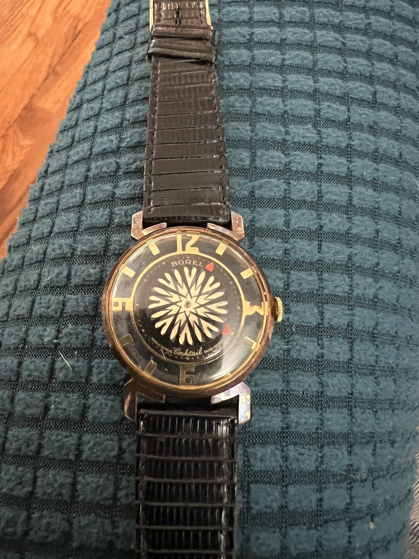 Vintage Rare Ernest Borel Kaleidoscope Cocktail Watch