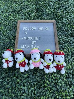 crochet Snoopy š
