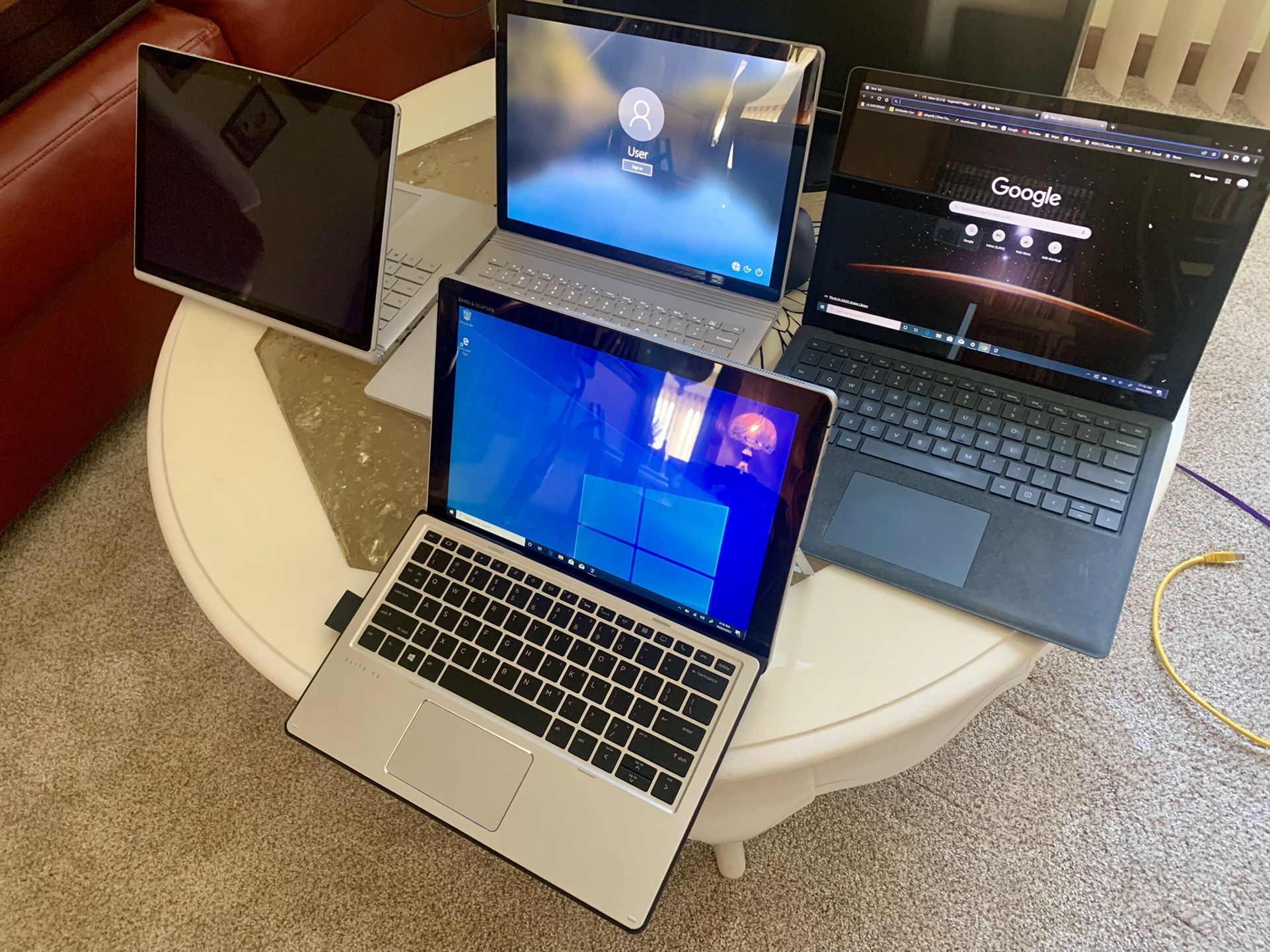 Surfaces And Laptops 