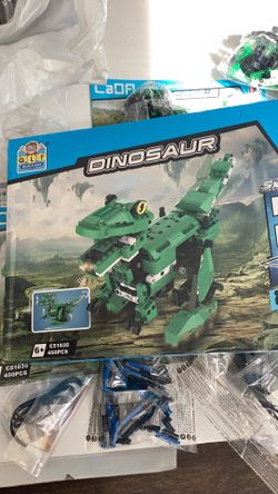 Lego Like 2 In 1 Dinosaur Animated