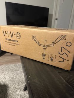 Dual Arm Monitor Desk mount