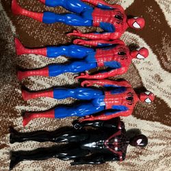 $5 Each/ All For $15, Spiderman Action Figures 