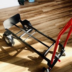 Milwaukee Convertible 4-Wheel Hand Truck – Heavy Duty – Like New – $80