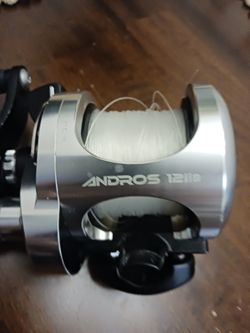 okuma andros rod for sale AJ-12SII Alijos 2-Speed Lever Drag Reel bar handle knob WTT: Okuma Andros 5II |