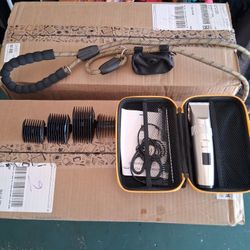 Dog Hair Clipper And Leash