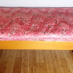 Vintage 60s Asian Single Tatami Bed