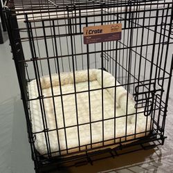 Dog Crate And Bed 