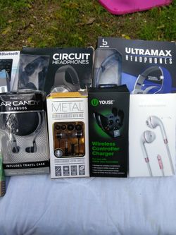 Chargers, cases, screen protectors, headphones, earbuds, and more...