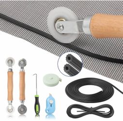Window Screen Repair Kit with Tools