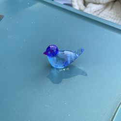 I Found Another One So I Added An Extra One For 2 Ganz Crystal Expressions Two-Toned Blue Bird Figurine
