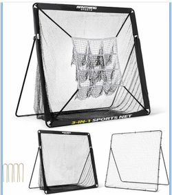 Brand new in the box- 7x7 Sports Station- Rebounder, Backstop, Target Net