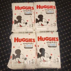 Huggies Snug & Dry Size 3