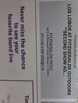 Los Lobos Tickets