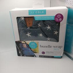 JJ Cole 0-12M Lightweight Baby Bundle Wrap Year Round
