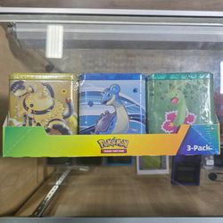 Pokemon Stacking Tins [Set of 3] Costco 2023