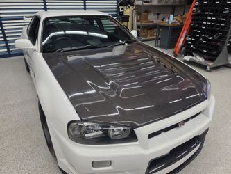 GTR R34 SEIBON CARBON HOOD