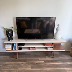 White TV Stand