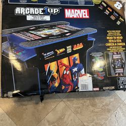 Arcade1Up Marvel vs. Capcom Head-2-Head Gaming Table *** New Sealed *** Cash Only 