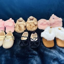 Baby girl shoes 0-3 months