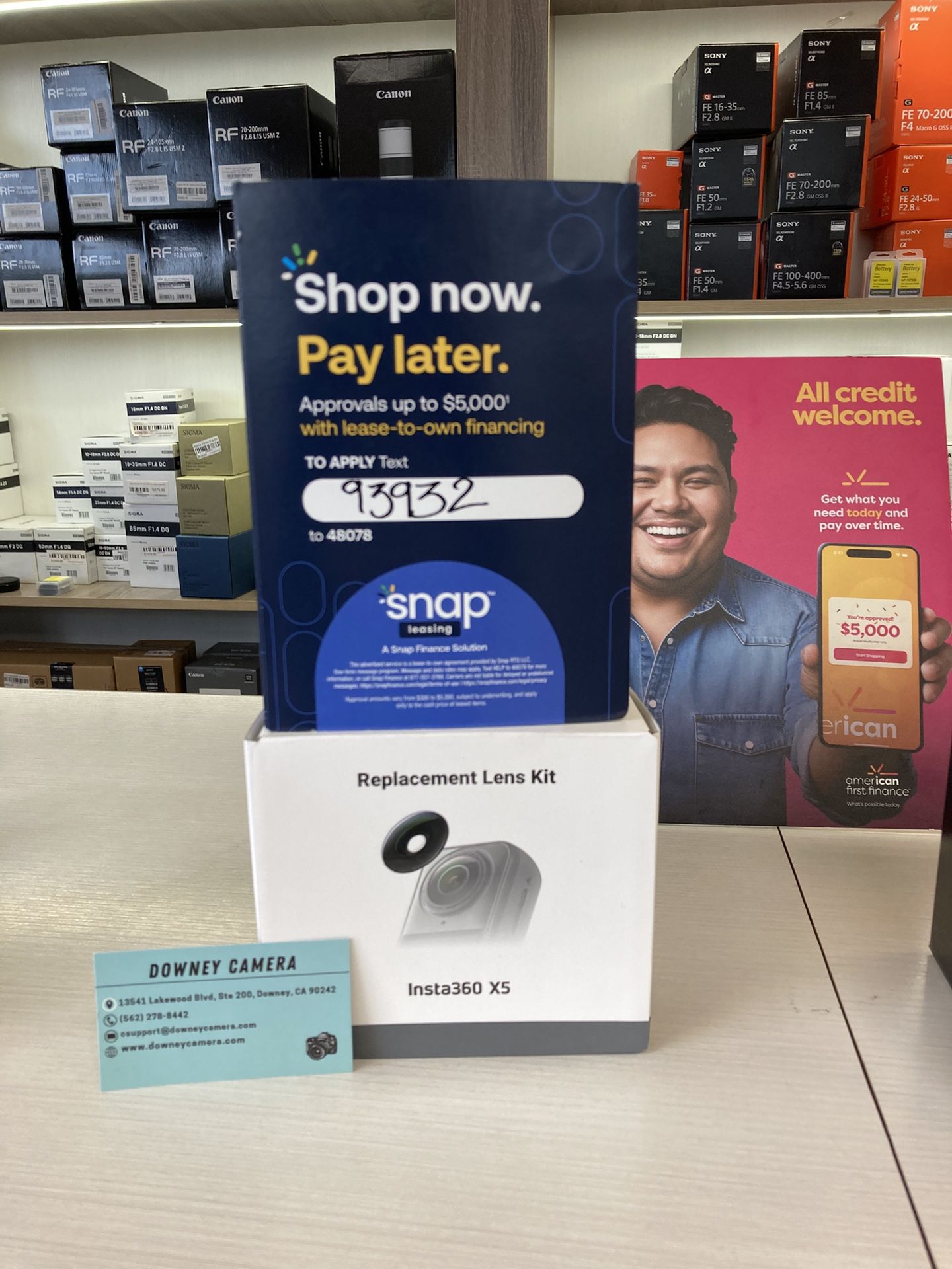 Insta360 Replacement Lens Kit For X5 Camera