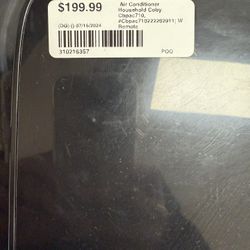 COBY AIR CONDITIONER  WITH REMOTE 
