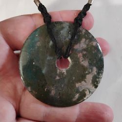 Massive Moss Agate Necklace
