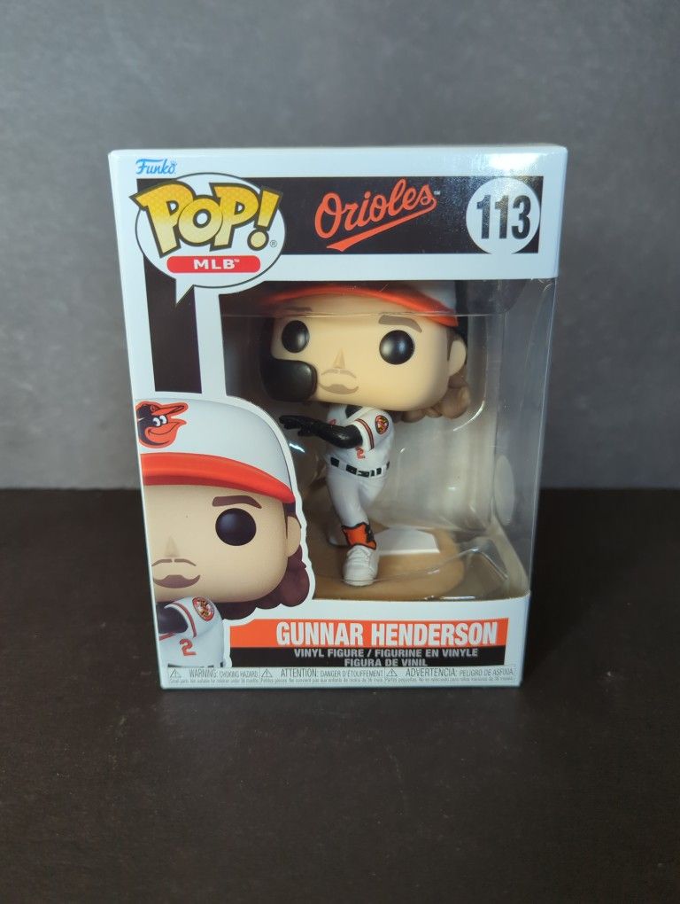Funko Pop!MLB Baltimore Orioles Gunner Henderson