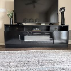 Fireplace TV Stand
