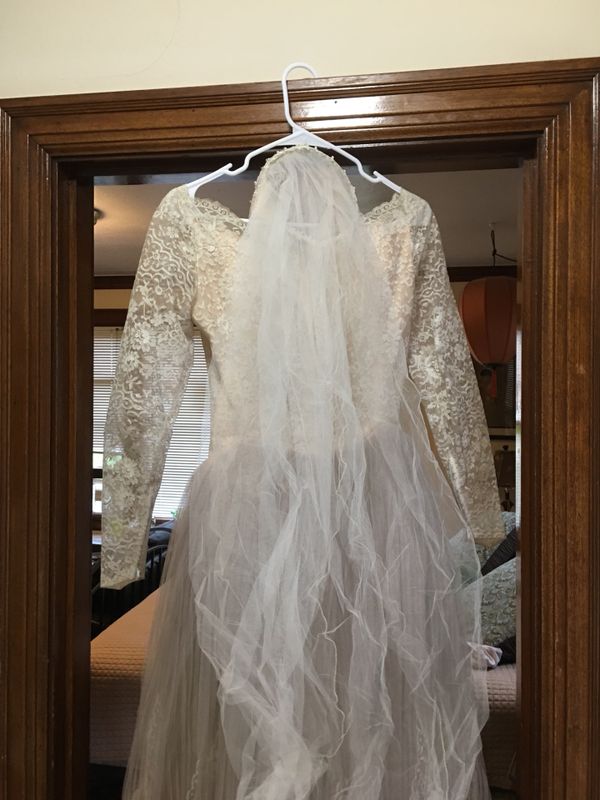 Vintage Wedding Dress Perfect For Zombie Bride Halloween I