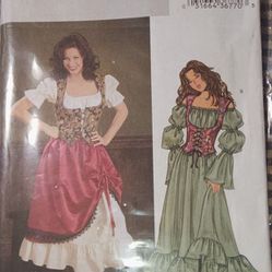 Butterick Women's Peasant Costumes 
