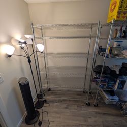 Storage shelves: Heavy Duty Steel Wire