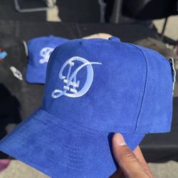Dodger Suede Snapbacks Brand New 