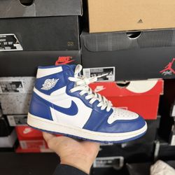 Jordan Storm Blue 1s size 9.5 VNDS