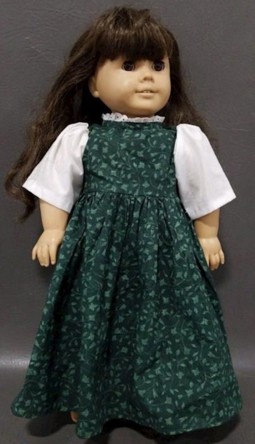 American Girl Pleasant Company Samantha Doll with Green Dress