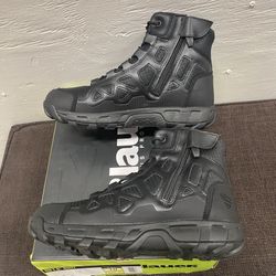 BLAUER “RIFT 6” BOOT” Black Tactical Boots Mens Size 10. Style FW036 Brand New in Box  Product details:  https://offerup.com/redirect/?o=aHR0cHM6Ly93d