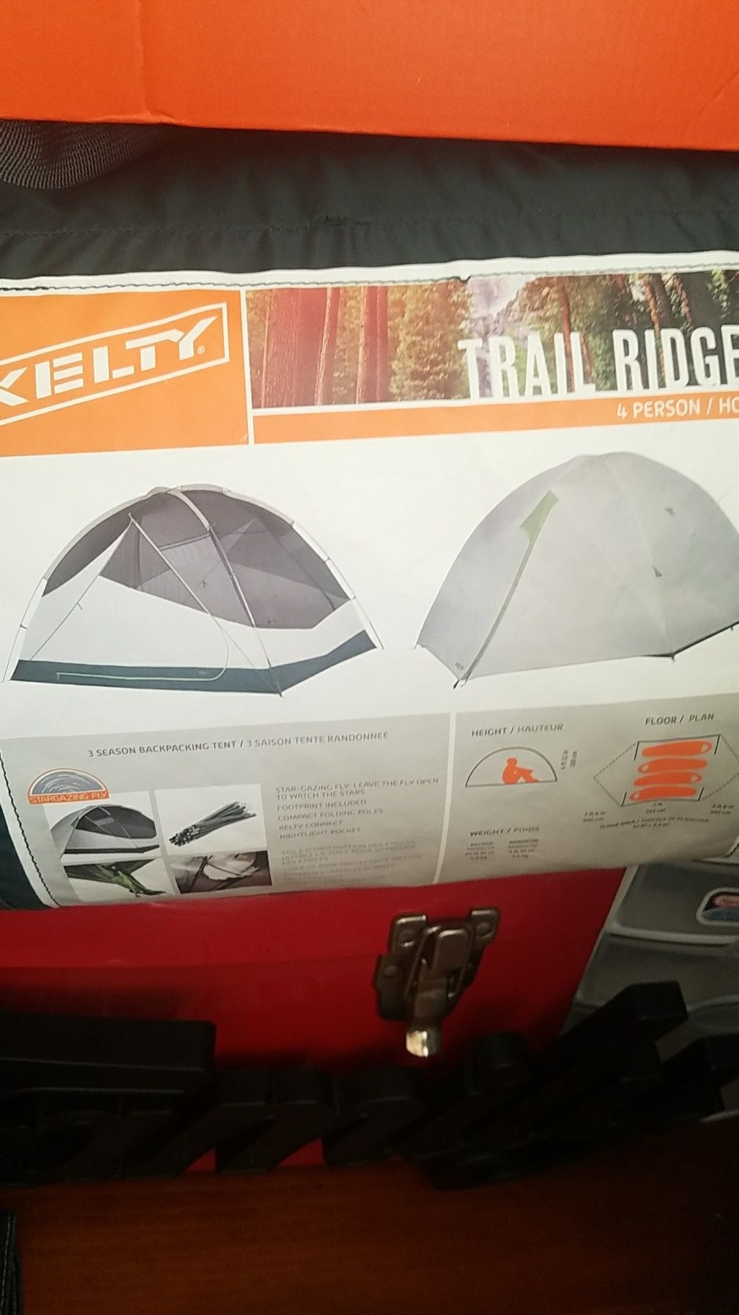 Kelty Trail Ridge 4 Tent
