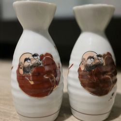 Vintage Japanese Ceramic Sake Set