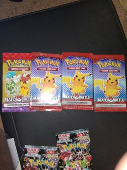 ×4 McDonald's pokemon packs
