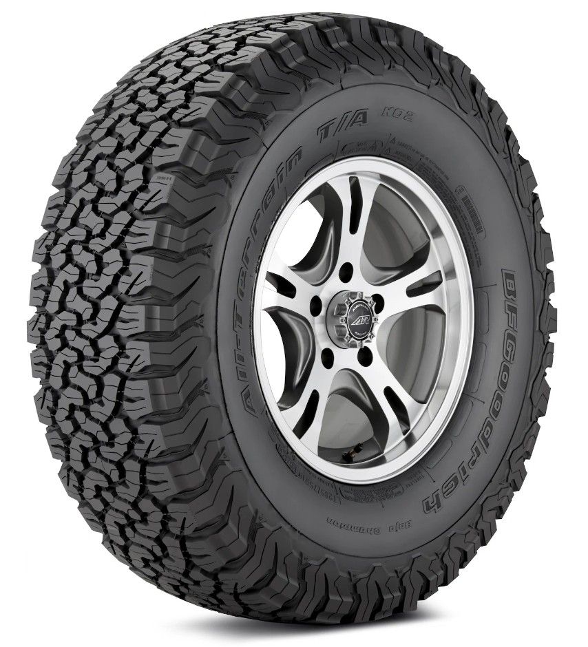 35x12.5x17 BFG K02 Tire 100% Tread