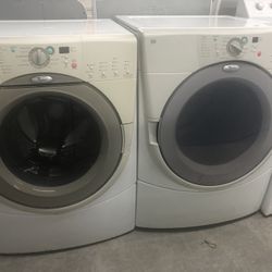 Whirlpool Duet Front Load Washer Dryer 