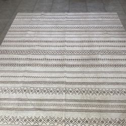 Tribal Pattern 8x10 Washable Area Rug 
