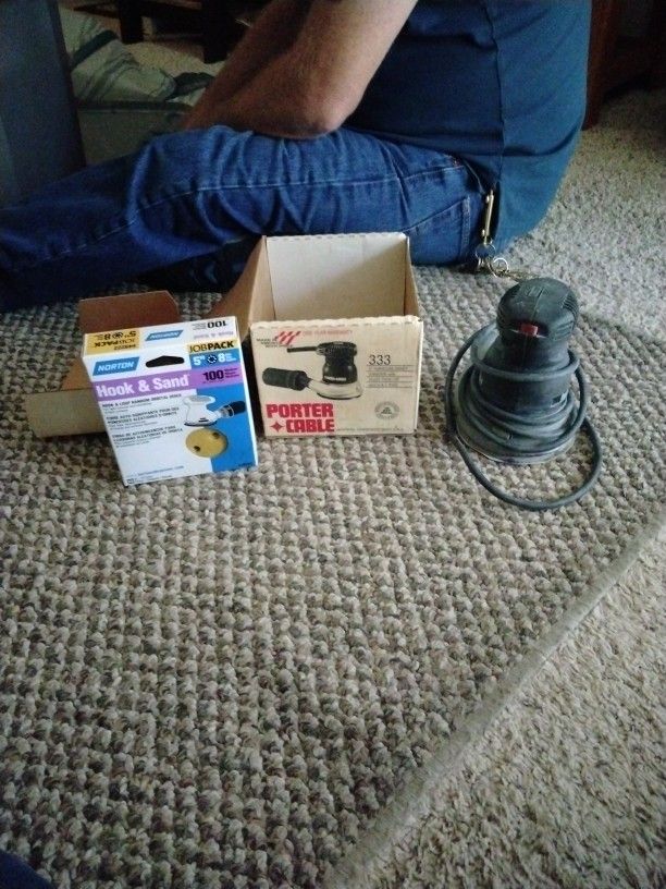 PORTER CABLE  5"  RANDOM ORBIT SANDER