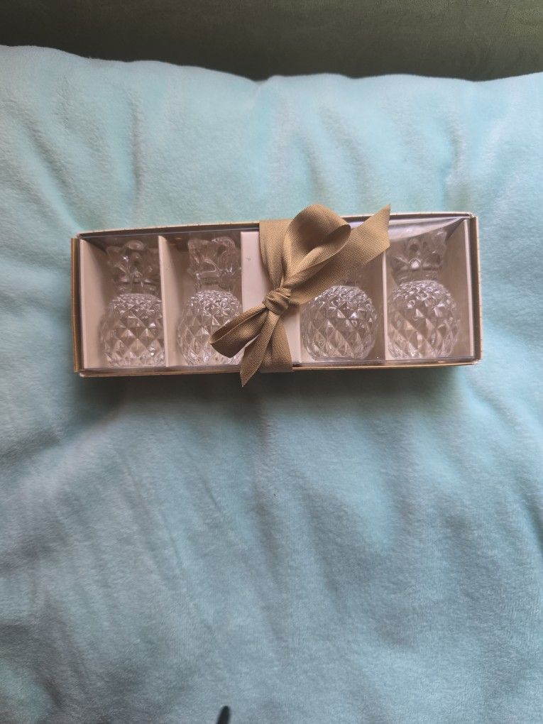 Pineapple Candles Holder Crystal