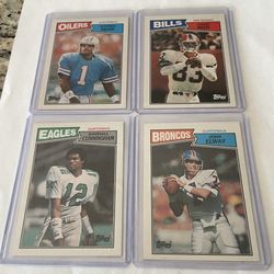 1986-87 Stars Of The Mid 80’s Topps Football Cards