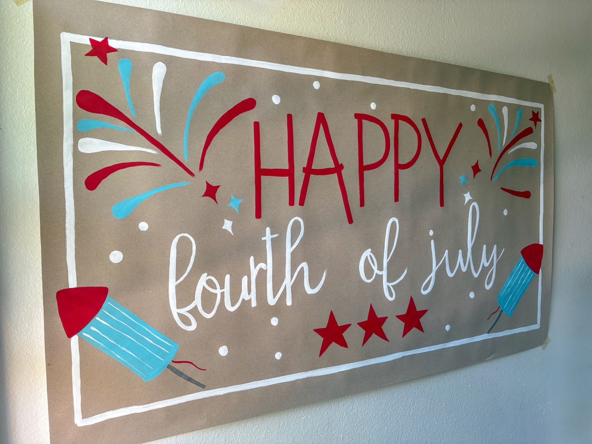 Celebration Paper Banner- 3ft by 5ft