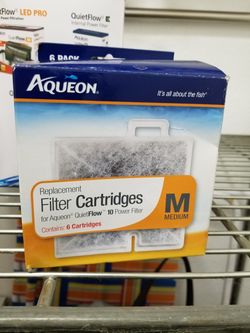 Fish filter cartridge two large and one medium