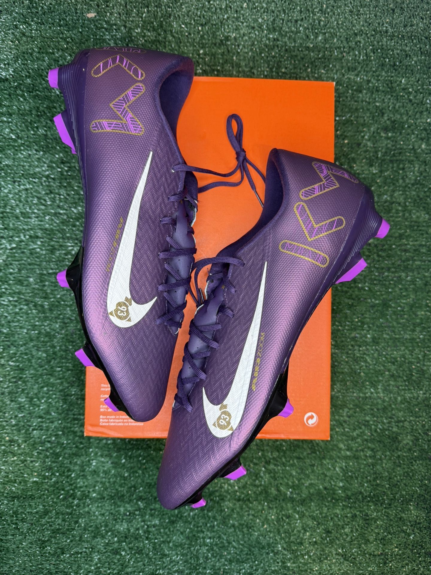 NEW Nike Mercurial Vapor 16 Academy 'Kylian Mbappe' Men’s Soccer Cleats Size 13 FQ8377-500